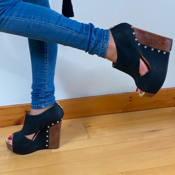 Chinese Laundry Shoes - Chinese Laundry Leather Wedge